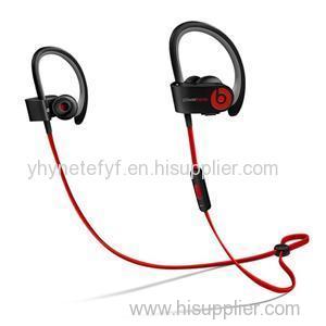 Apple Beats By Dr. Dre Powerbeats2 Wireless Bluetooth Headphones Black Red