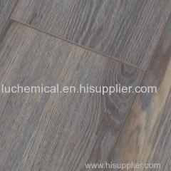 8mm dark color V groove piso laminados HDF laminate flooring