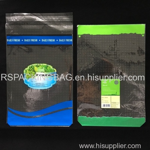 Custom opp micron hole bags
