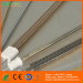 single tube infrared lamps with gold reflector