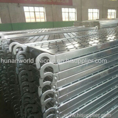 Factory sales scaffolding steel toe board with hook used for ship building construction Manufacturer in China