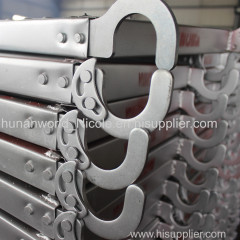 China steel plank for scaffolding and metal scaffold plank with hook