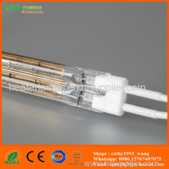 quartz halogen IR heating lamps for screen printing dryer