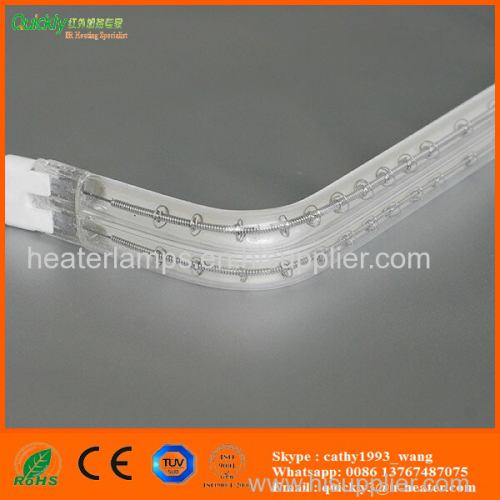 quartz IR heater lamps for printing dryer