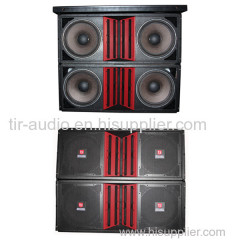 Dual 15'' Four Way Outdoor Line Array Speaker