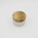 Bamboo cap for cream jar