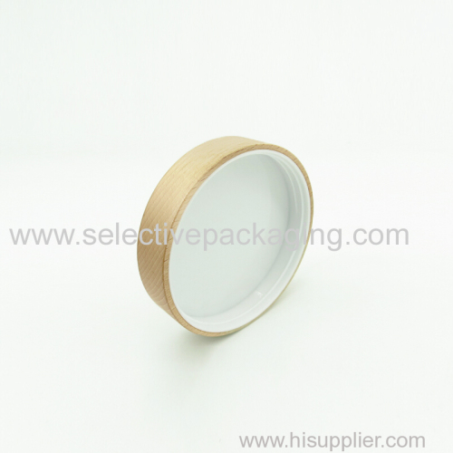 89/400 Beech wood cream jar lid