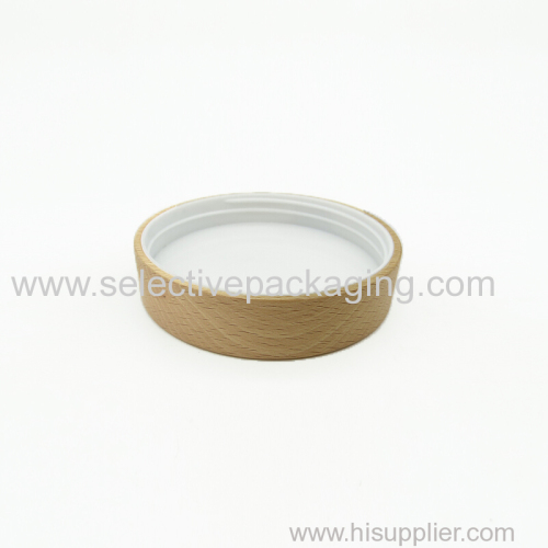 89/400 Beech wood cream jar lid