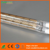 Short wave double tube infrared lamp