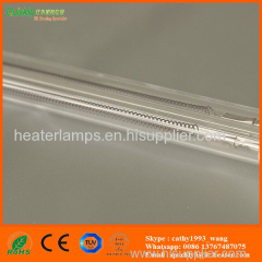 quartz tube heater lamps for glass processing conveyor oven