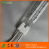 Short wave double tube infrared heating lamp