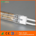 Short wave quartz double tube infrared emitter