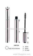 Empty Aluminum Mascara Tube cosmetic packaging