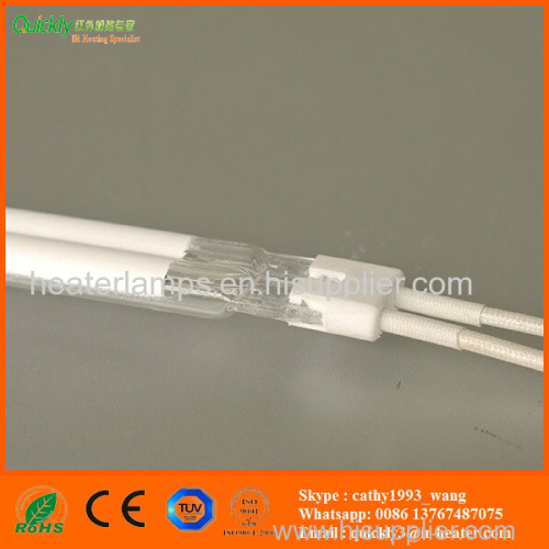 ceramic white coated infrared heater lamps for dryer
