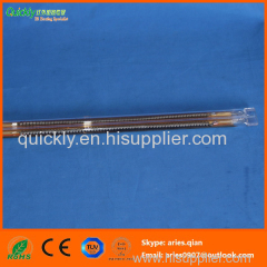 Carbon element infrared heating tube
