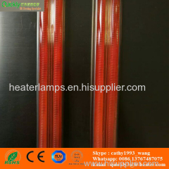 medium wave infrared heater lamps for embossing machine