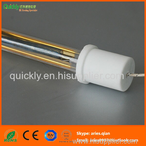 Single Medium wave gold infrared heat lamp