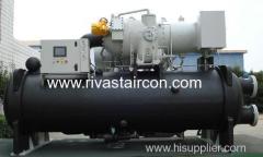 Shandong Rivastaircon 2017 Hot sale water cooled screw chiller