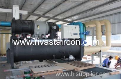 Shandong Rivastaircon screw chiller water cooled CEcertificatoin