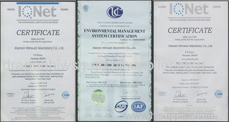 Certificates: