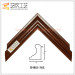 Imitation Wood Color Picture Frames Custom Plastic Photo Frame Moulding