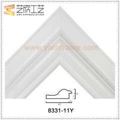 White Photo Frame Moulding Custom Large Picture Frames