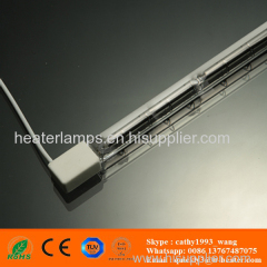 clear quartz tube short wave IR dryer lamps