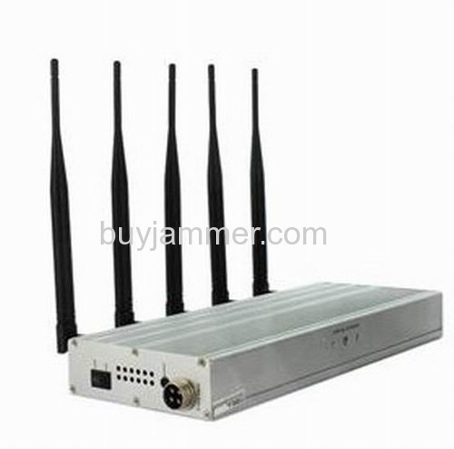 5 Band Mobile Phone Blocker UHF Audio Jammer