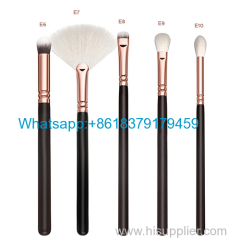 MSQ 15PCS Private Label Custom Goat Hair Makeup Brush Set Best for Makeup