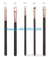 MSQ 15PCS Private Label Custom Goat Hair Makeup Brush Set Best for Makeup