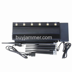 6 Antenna 3G 4G Cell phone Lojack Jammer