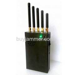 3W Portable 3G Cell Phone Jammer 4G Jammer (4G LTE + 4G Wimax)