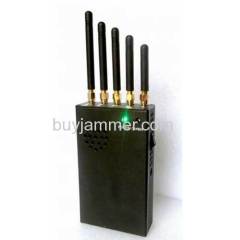 3W Portable 3G Cell Phone Jammer 4G Jammer (4G LTE + 4G Wimax)