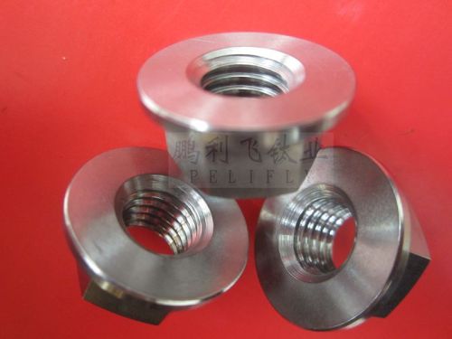 DIN6923 titanium GR5 hexagon flange nuts ISO4161 GB6177-86