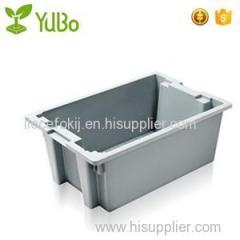 600*400mm Solid Base Plastic Crates