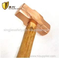 Non Sparking tools Red Copper Sledge Hammers