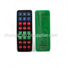 pcb printed circuit board rubber keypad membrane switch