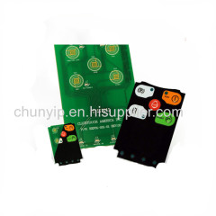 LED pcb circuit board membrane switch