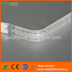 Quartz tube white coating infrared lamp