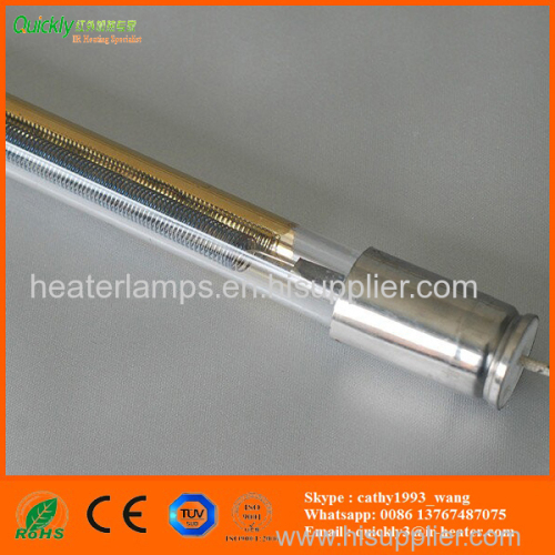 IR emitter for mirror coating