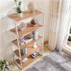 China Supplier Self-assembly Wood Steel Furniture Fashionable And Multifunctional Home Show Shelf 5 Layers Display Shelf