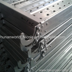 Metal Scaffold Plank/Steel Boards with Hooks for Construction
