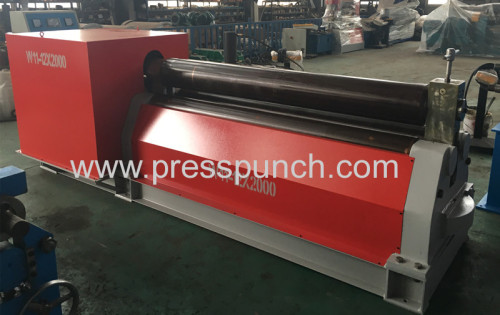 3 roller plate bending machine with factory price