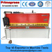 China hydraulic guillotine cnc high quality shearing machine