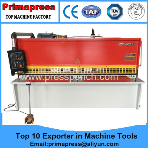 China best quality pipe cnc hydraulic swing beam shearing machine