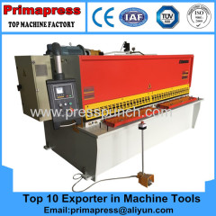 Qc 12K automatic steel shearing machine and cutting machine for sale from China Prima