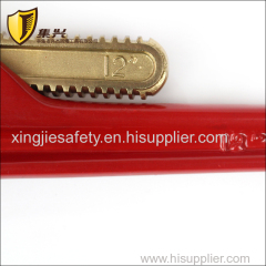 Non sparking Pipe Wrench Copper Alloy Hand Tool