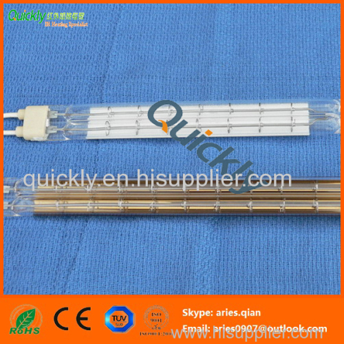 Shortwave halogen heater lamp