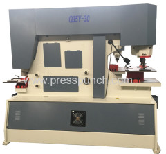 Q35y-16 hydraulic iron workers price ironworker machine punch and shears steel punching and shear machine