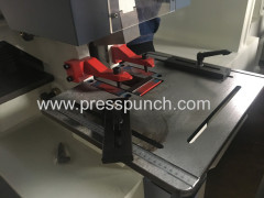 Q35Y-20 hydraulic metal iron worker to punch and shear 20mm thickness